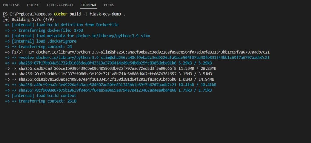 Docker build